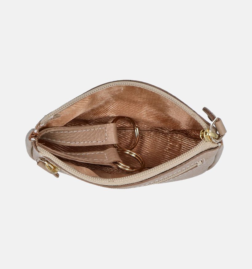 Crinkles Taupe Geldbeugel voor dames, heren (358098)