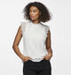 Pieces Olline Lace Witte Blouse zonder mouwen voor dames (367067)