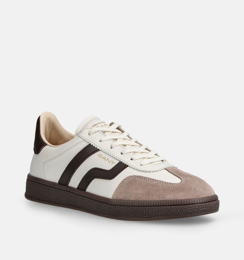 Gant Cuzima Baskets en Blanc/Marron pour femmes (360998) - pour semelles orthopédiques