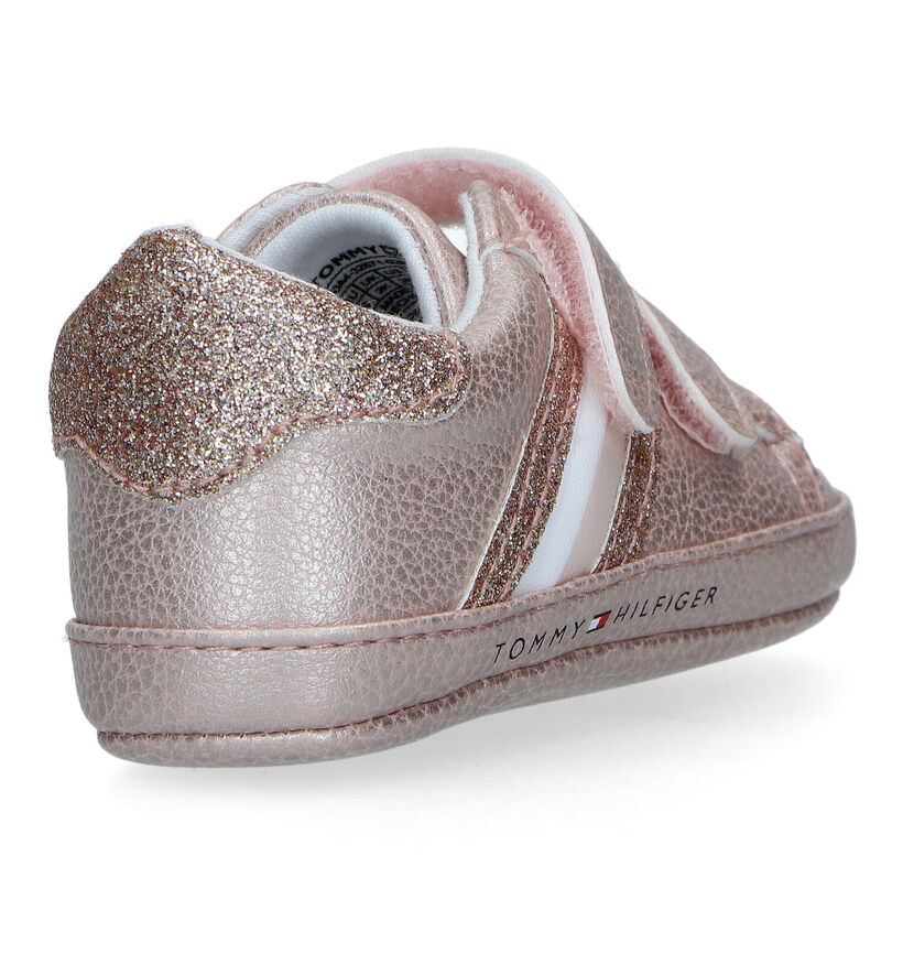 Tommy Hilfiger Chaussons pour bébé en Or rose pour filles (321628)