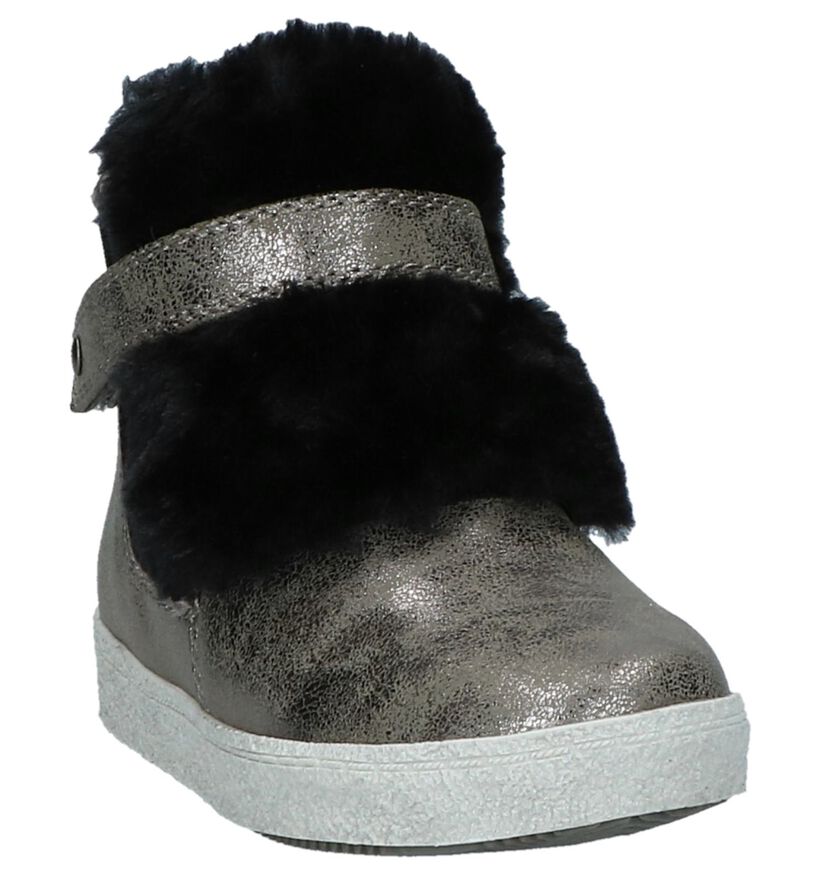 Bronzen Hoge Schoentjes K3 in faux fur (226646)