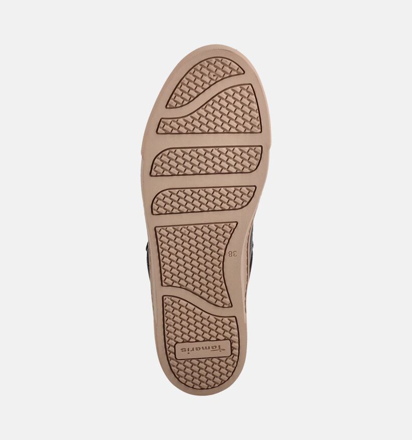 Tamaris Baskets en Brun fonc&eacute; pour femmes (376688) - pour semelles orthop&eacute;diques