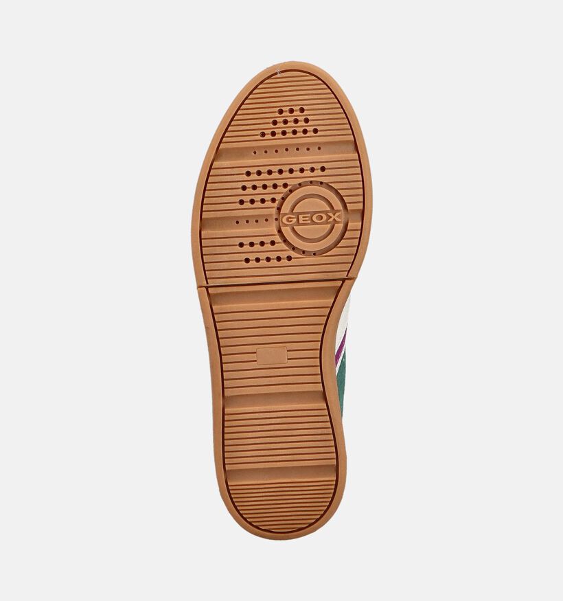 Geox Meleda Groene Sneakers voor dames (360139) - geschikt voor steunzolen