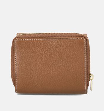 Crinkles Portemonnees Zwart/Wit/Oranje/Beige/Goud/Cognac/Bruin/Groen/Grijs