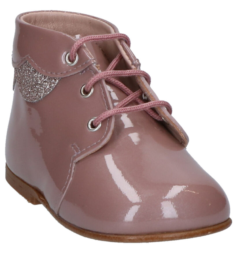 Eli Chaussures pour bébé  en Rose foncé en cuir (260860)