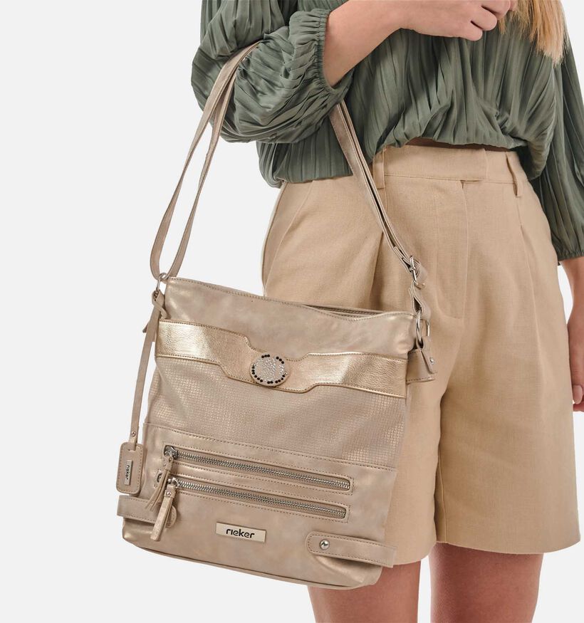 Rieker Gouden Crossbody tas voor dames (342303)