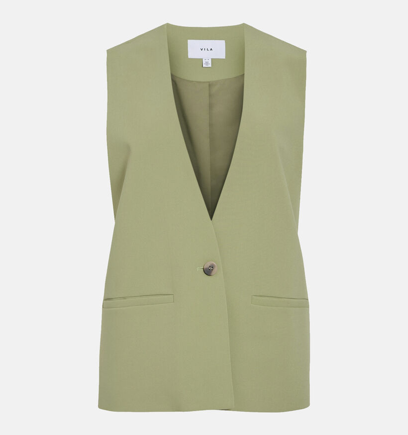 Vila Piniema Groene Kostuumgilet voor dames (353022)