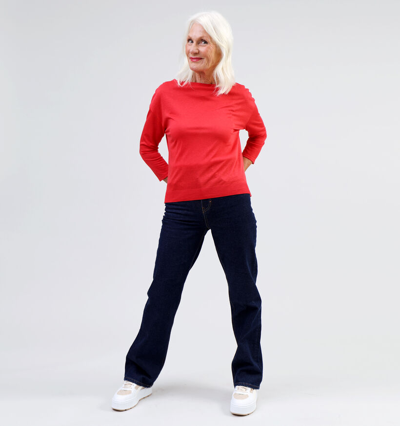 comma Rode Trui voor dames (334767)