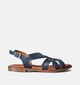 Oh My Sandals Blauwe Platte sandalen voor dames (357761)