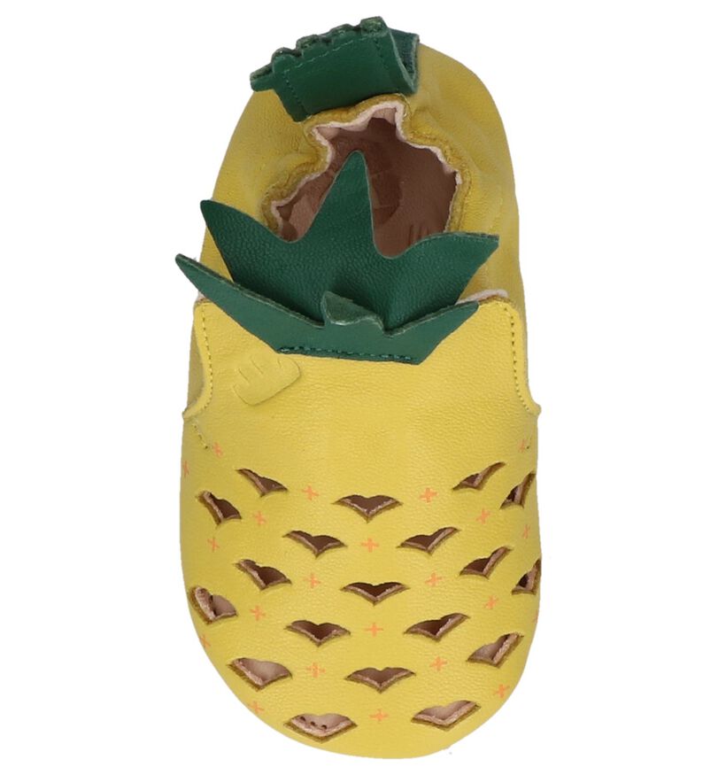 Gele Parkschoentjes Easy Peasy Blublu Ananas in leer (251360)
