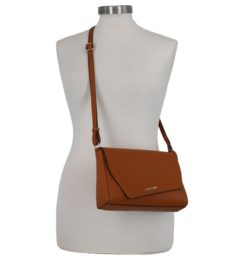 Laurent David Laura Gele Crossbody Tas in kunstleer (272129)