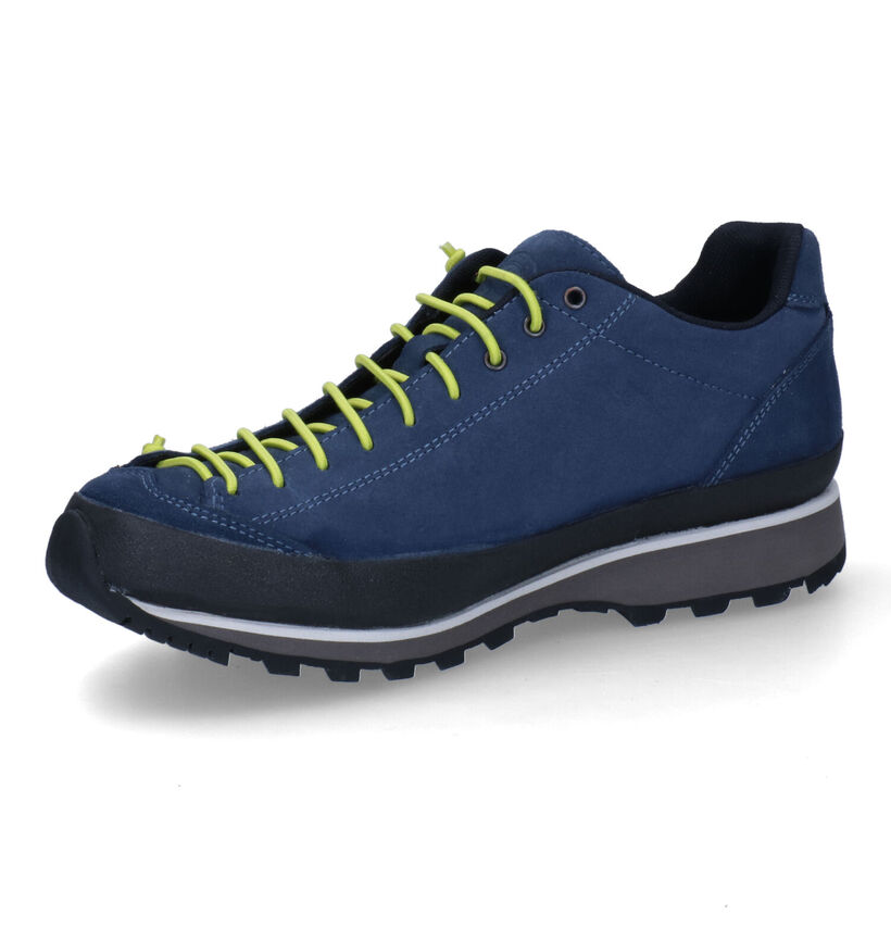 Lomer Bio Naturale Blauwe Wandelschoenen in daim (300068)