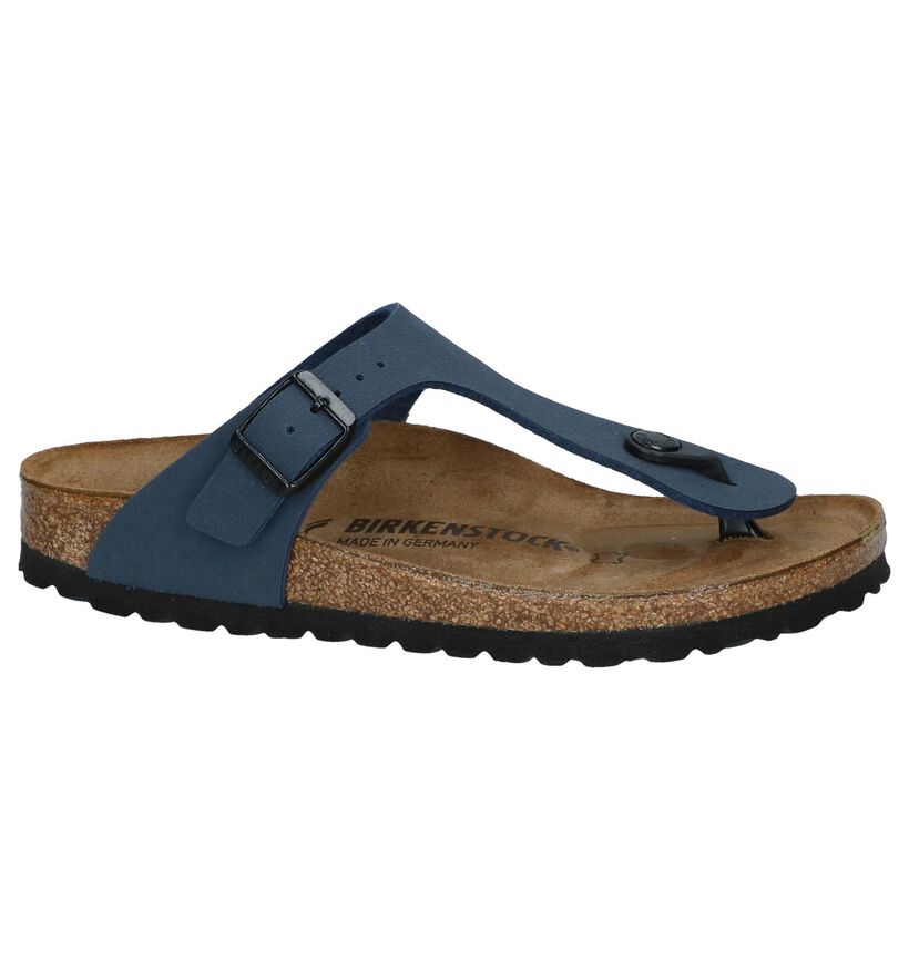 Birkenstock Gizeh Tongs en Noir pour garçons (338075)