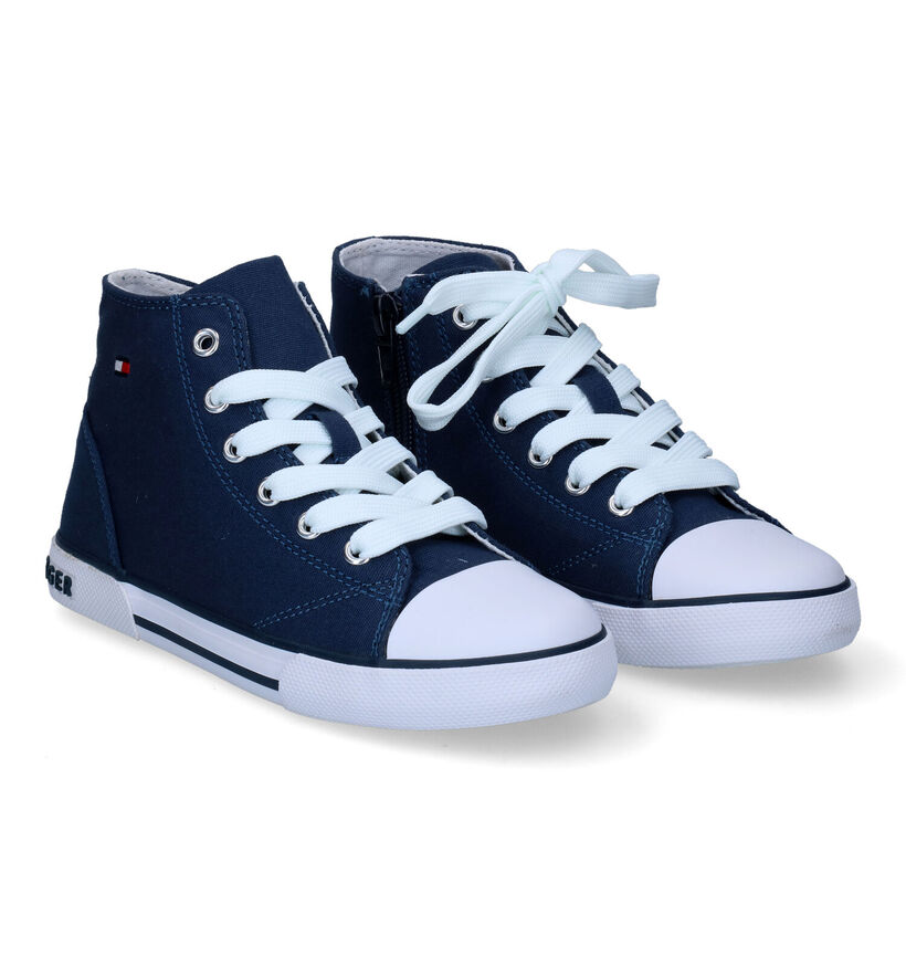 Tommy Hilfiger Blauwe Sneakers voor meisjes, jongens (303923)