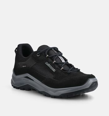 Lowa Low Outdoorschoenen Zwart/Blauw