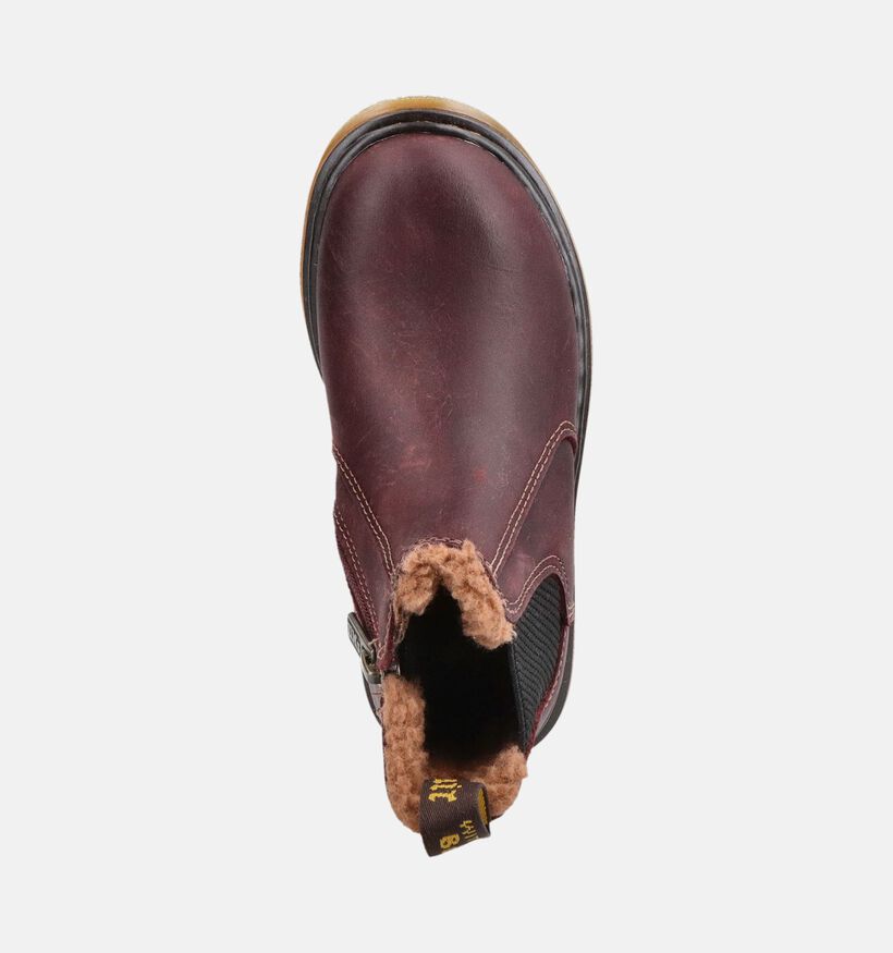 Dr. Martens 2976 Leonore Bottines Chelsea en Marron pour gar&ccedil;ons (376030)