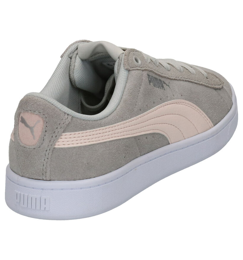 Puma Baskets basses en Beige foncé en daim (265634)