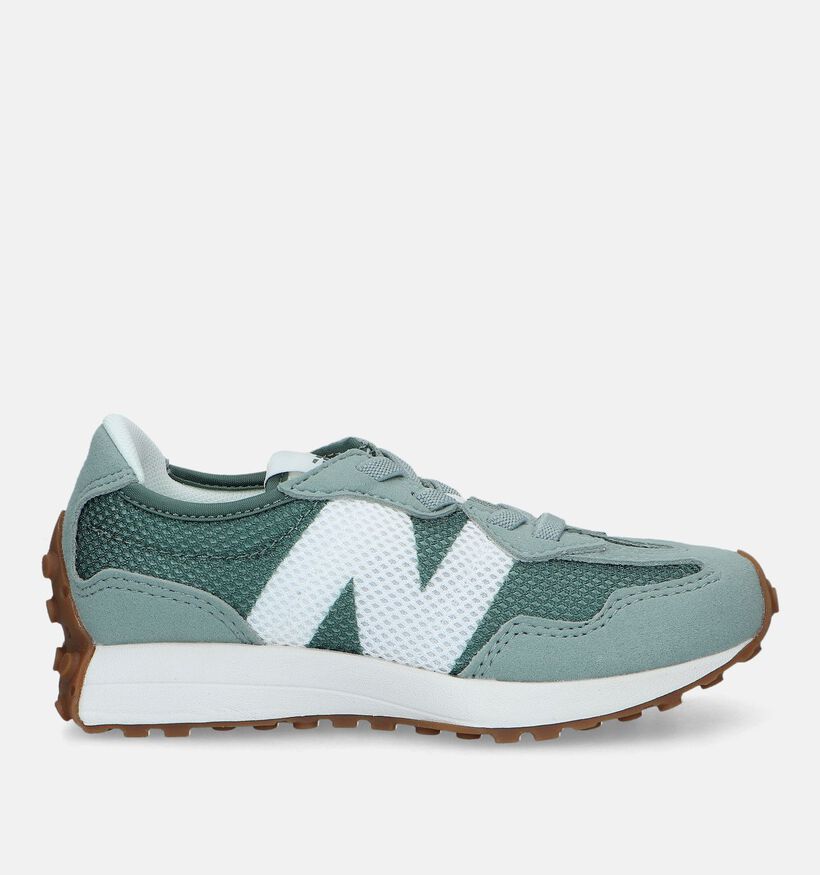 New Balance PH327 Baskets en Vert pour filles, garçons (327752) - pour semelles orthopédiques