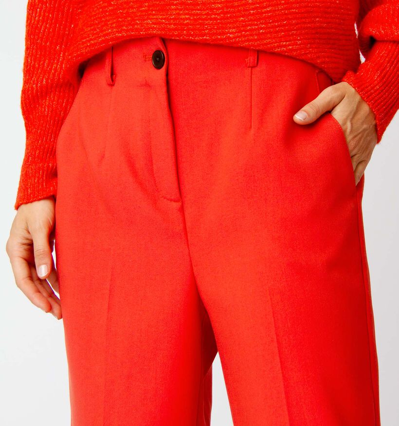 Vero Moda Nicoline Oranje Geklede Broek - L 30 (318453)