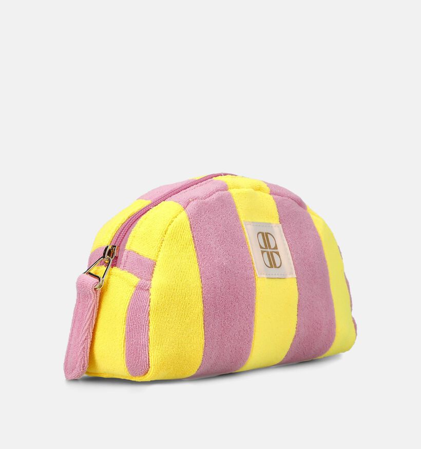 Laurent David Trousse de toilette en Jaune/Rose pour femmes (374066)