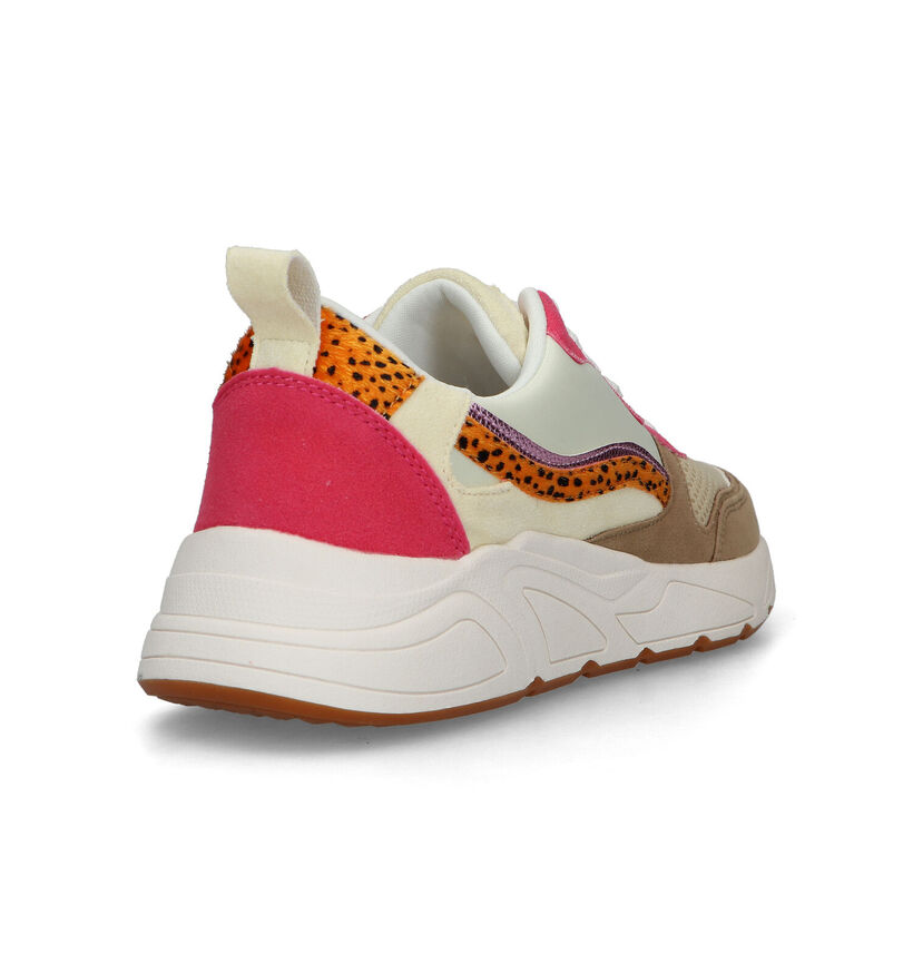 Posh by Poelman Baskets casual en Noir pour femmes (354047) - pour semelles orthopédiques