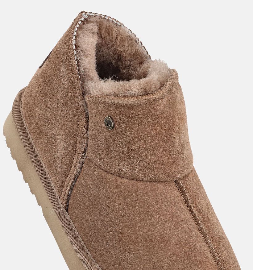 Willow Pantoufles fermées en Marron pour femmes (362529)