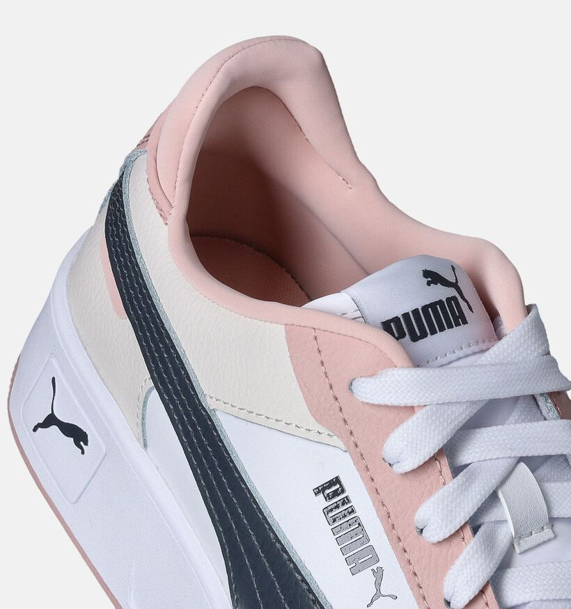 Puma Carina Street Baskets en Rose pour femmes (350406) - pour semelles orthopédiques