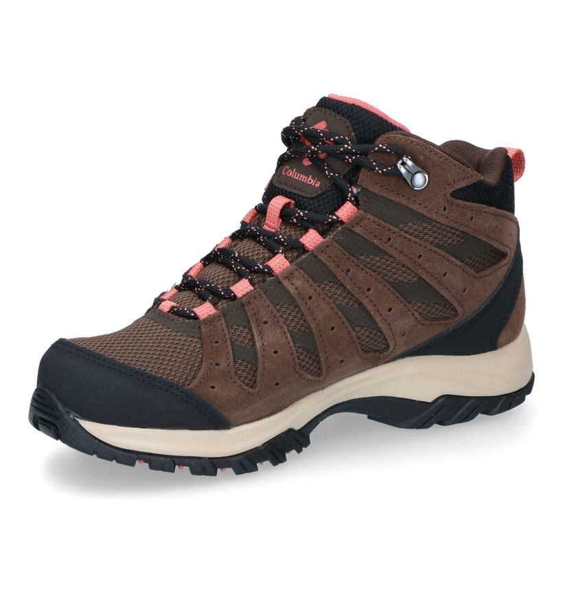 Columbia Redmond III MID Chaussures de randonnée en Brun pour femmes (303808) - pour semelles orthopédiques