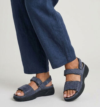 Xsensible Sandales Beige/Bleu
