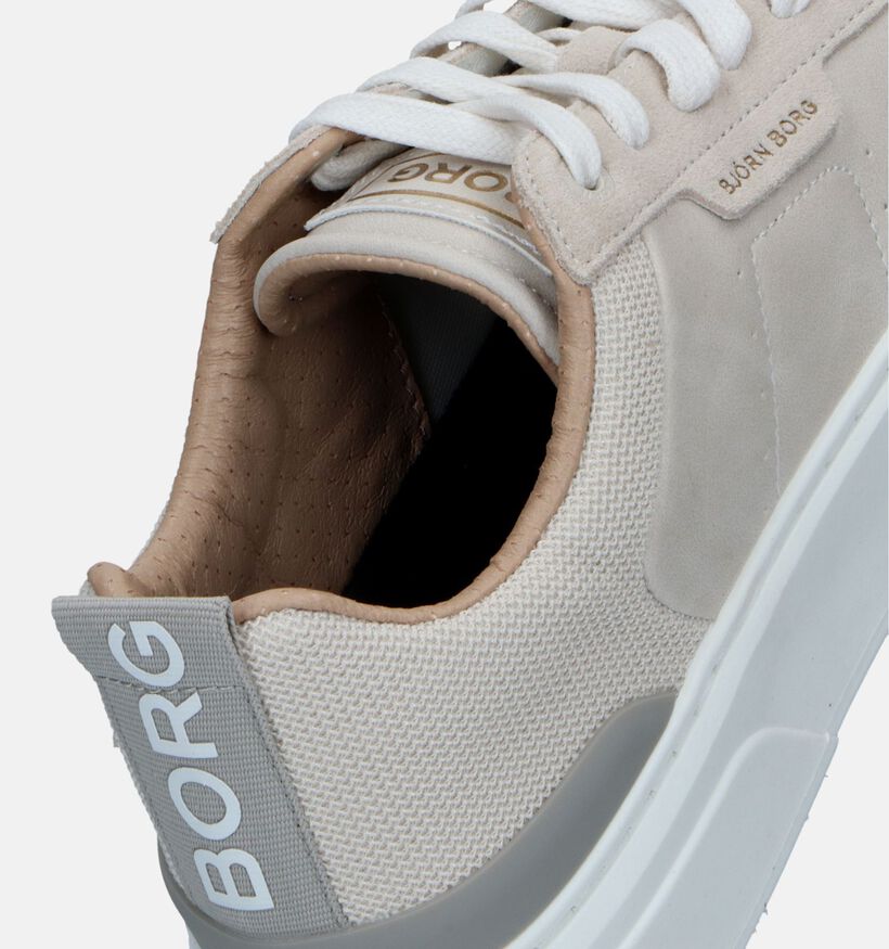 Björn Borg Chaussures à lacets en Beige clair pour hommes (336917) - pour semelles orthopédiques