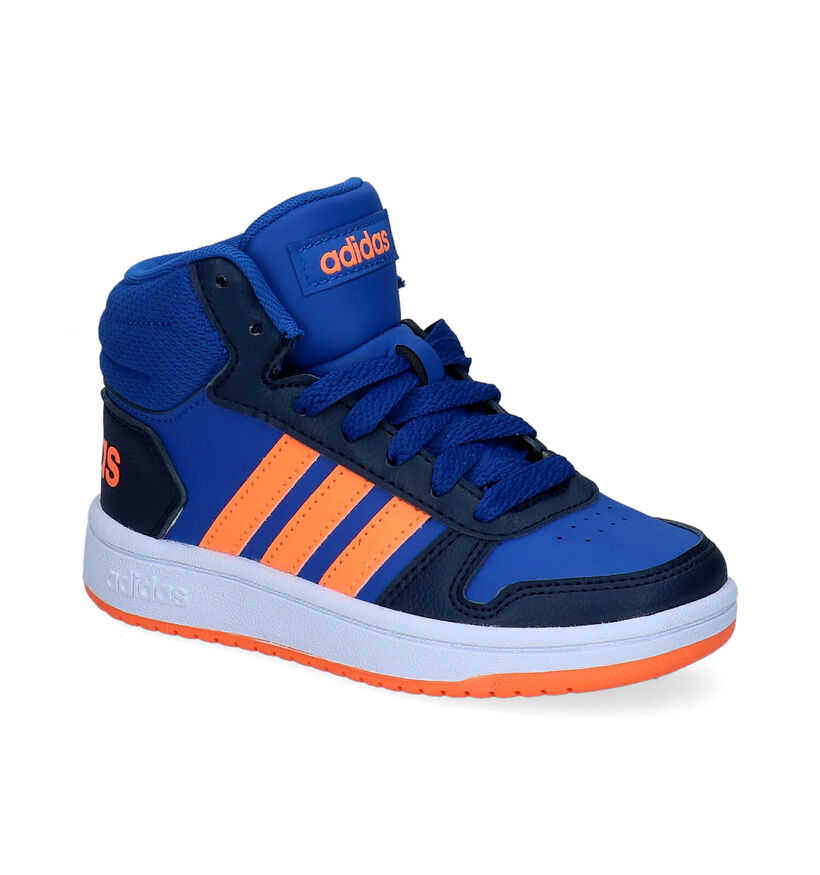 adidas Hoops Zwarte Sneakers voor jongens (299867)