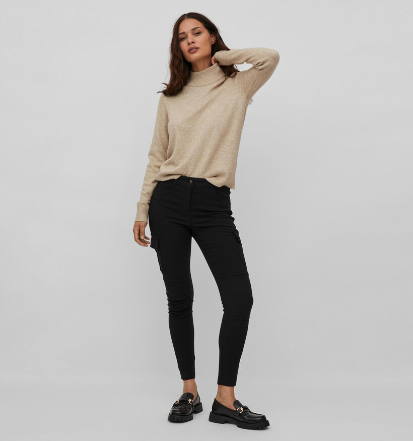 Vila Ril Crewneck Beige Trui (317847)