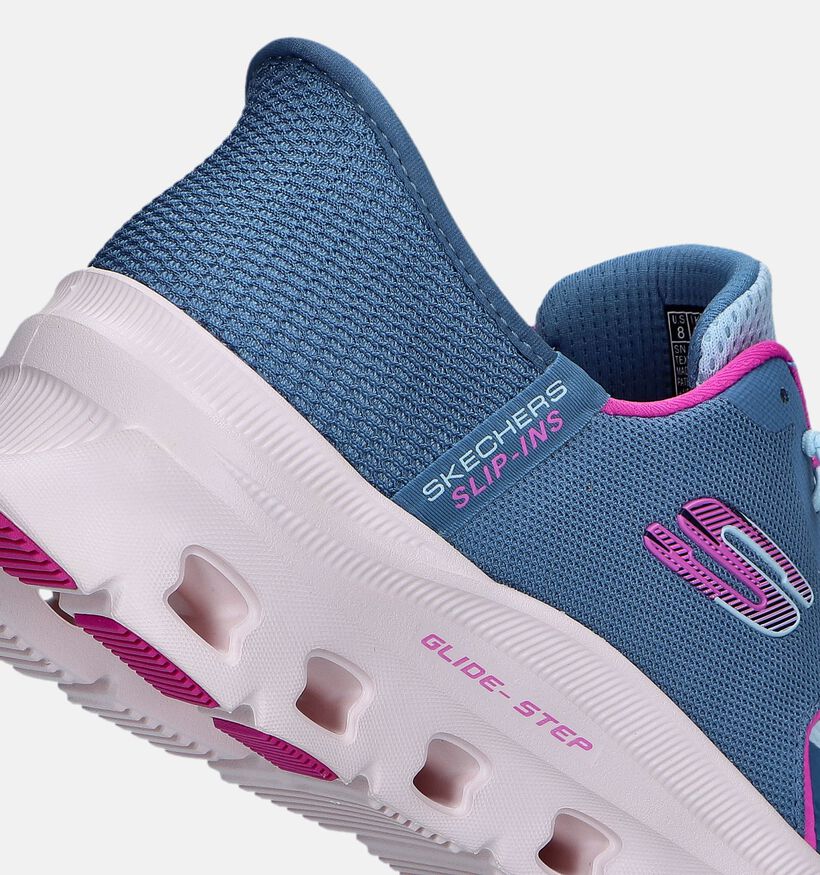 Skechers Glide-Step Pro Blauwe Slip-ins sneakers voor dames (345117)