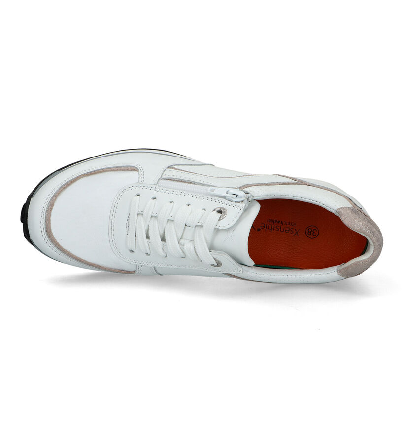 Xsensible Lucca Witte Sneakers voor dames (324747) - geschikt voor steunzolen