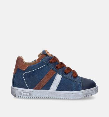 STONES and BONES Sneakers Beige/Bruin/Blauw