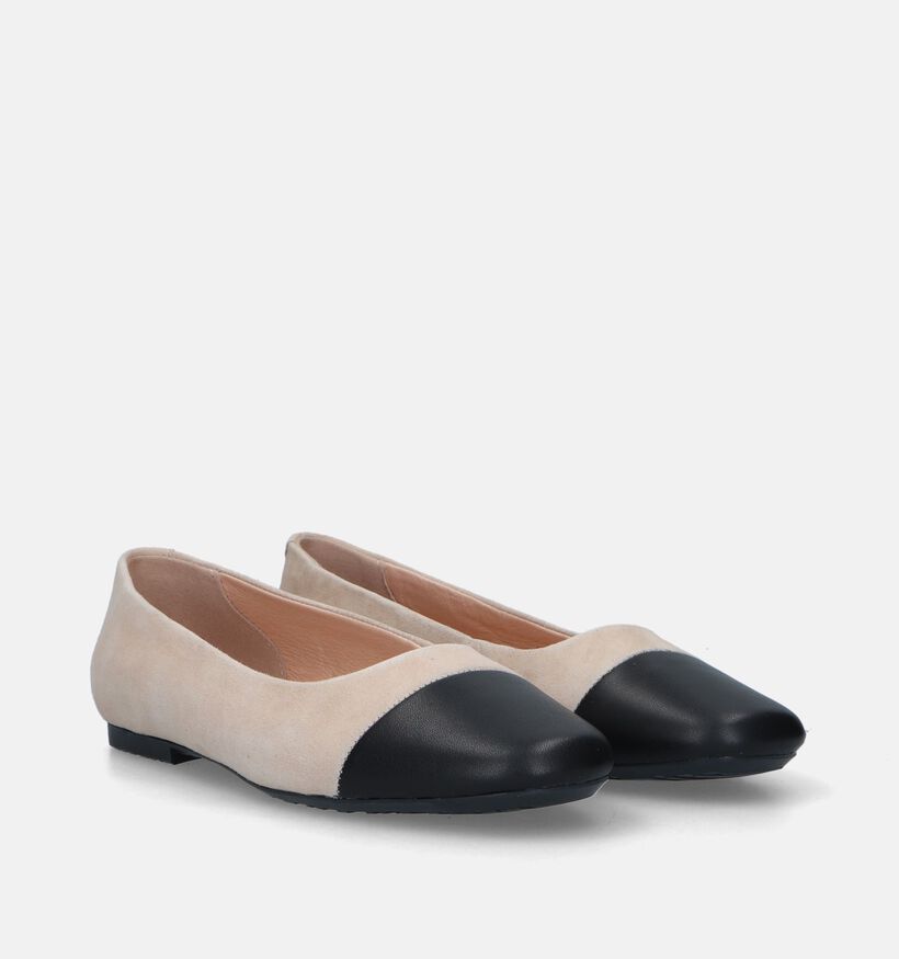 Posh by Poelman Bege Ballerina's voor dames (335811)