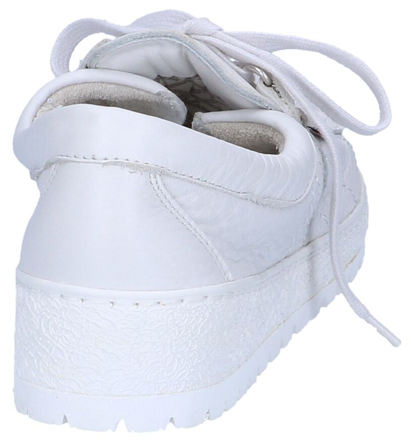 Witte Veterschoenen Mephisto Lady in leer (246533)