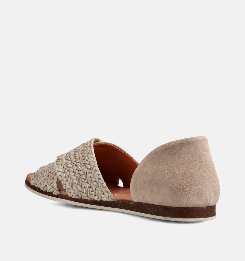 Apple of Eden Chuisi Sahara Lichtbruine Sandalen voor dames (372280)