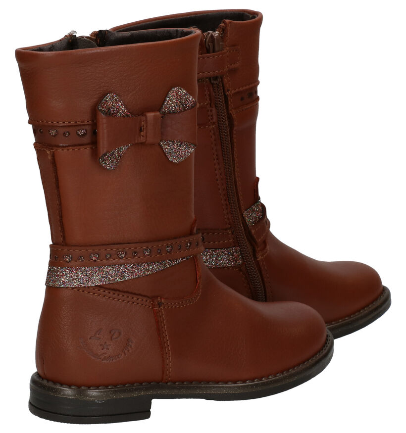 Little David Cognac Laarzen in leer (282859)