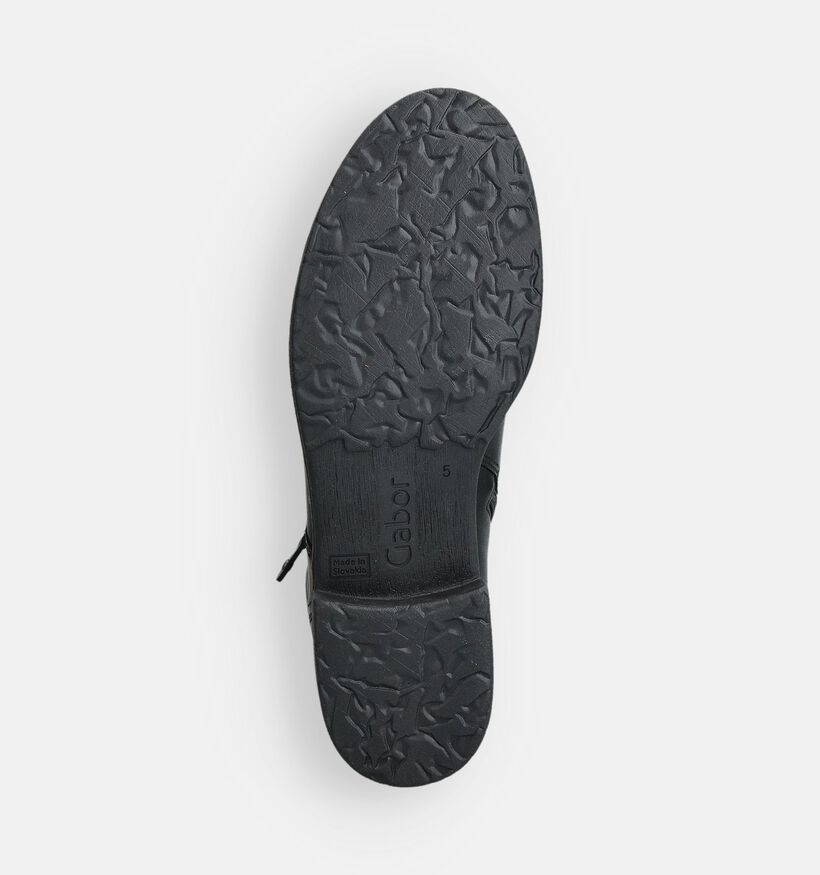 Gabor Boots à lacets en Noir pour femmes (363112) - pour semelles orthopédiques