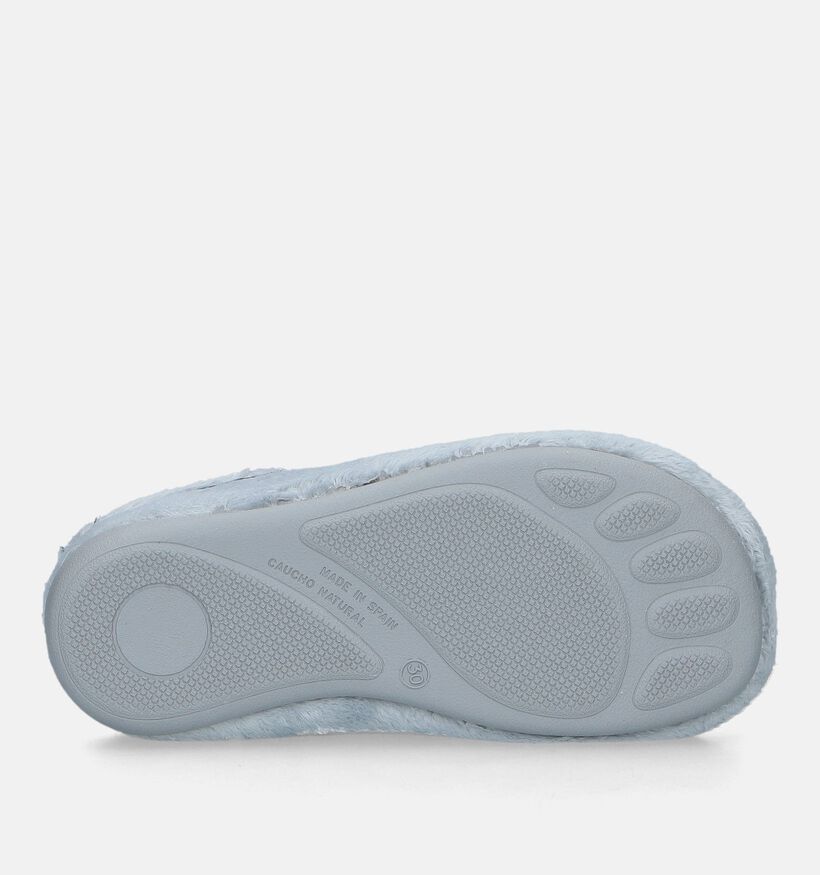 River Woods Nila Pantoufles en Gris pour filles (332268) - pour semelles orthopédiques