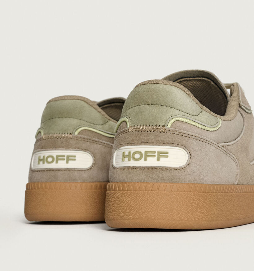 HOFF Alley Chaussures plates en Taupe pour hommes (360153) - pour semelles orthopédiques