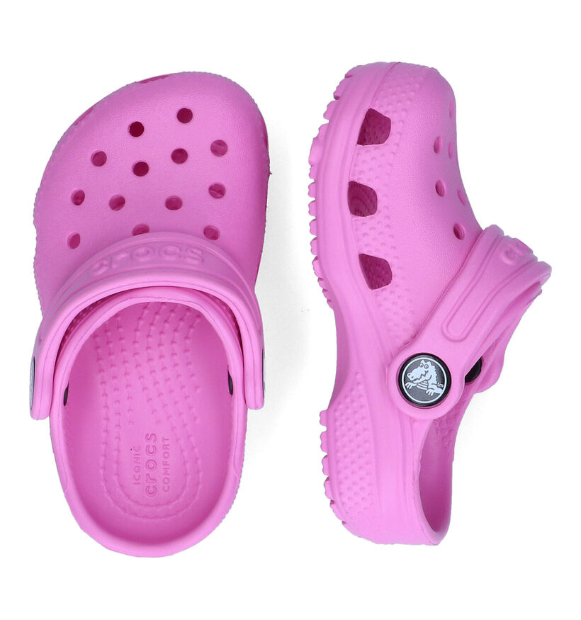Crocs Classic Clog Fuchsia Slippers in kunststof (307775)