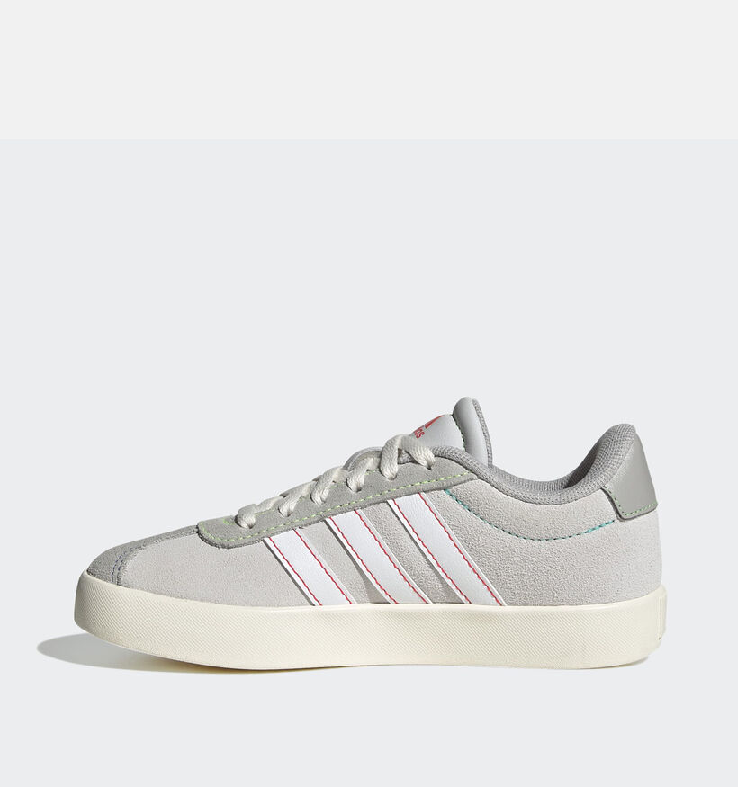 adidas VL Court 3.0 Grijze Sneakers voor jongens (365434) - geschikt voor steunzolen