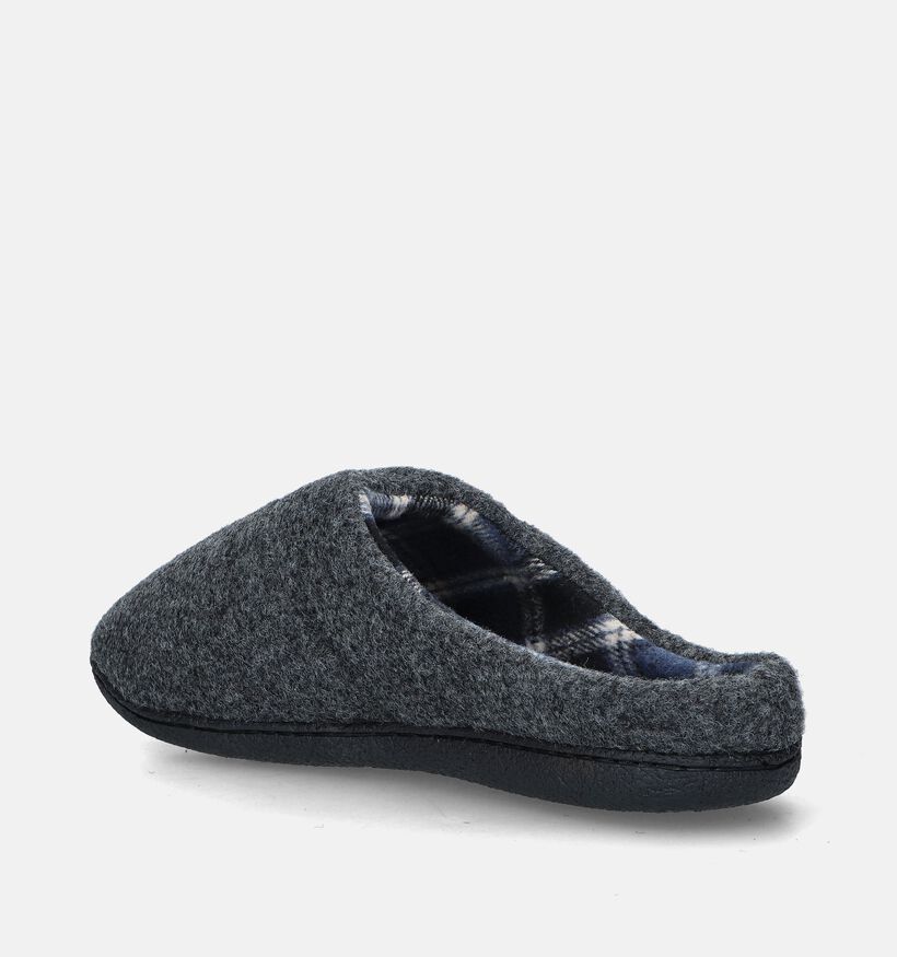 Torfs Home Pantoufles ouvertes en Gris pour hommes (350014)