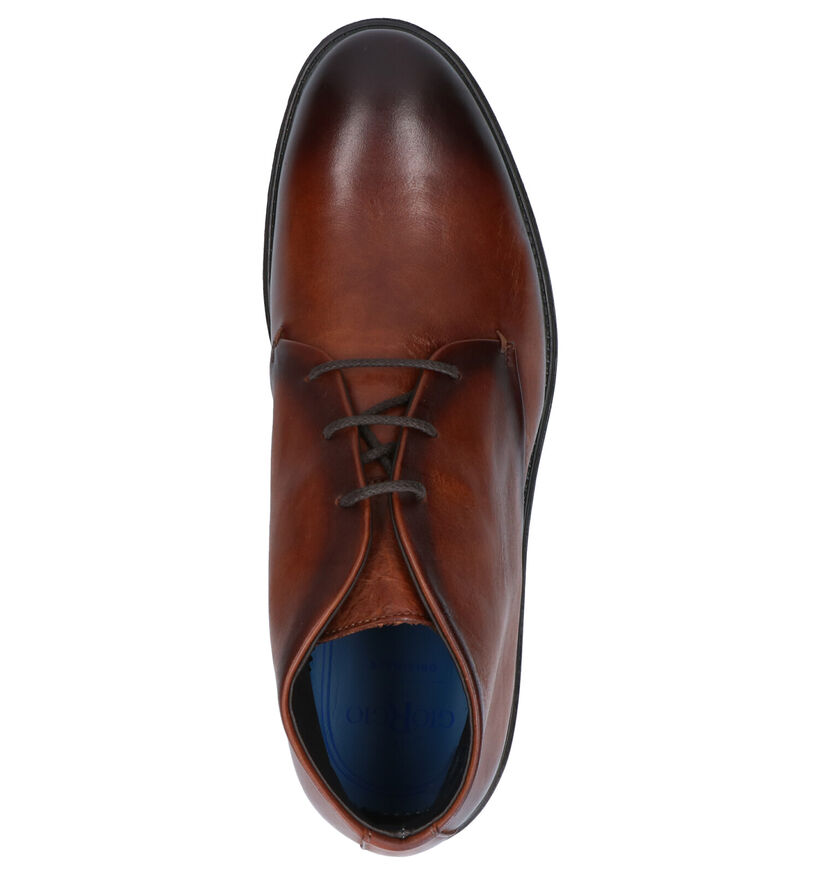 Giorgio Chaussures habillées en Cognac en cuir (260525)
