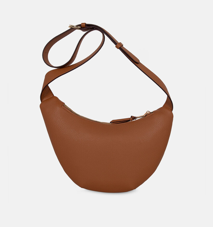 Laurent David Cognac Crossbodytas voor dames (381539)