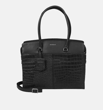 Burkely Handtassen Zwart/Cognac/Bordeaux