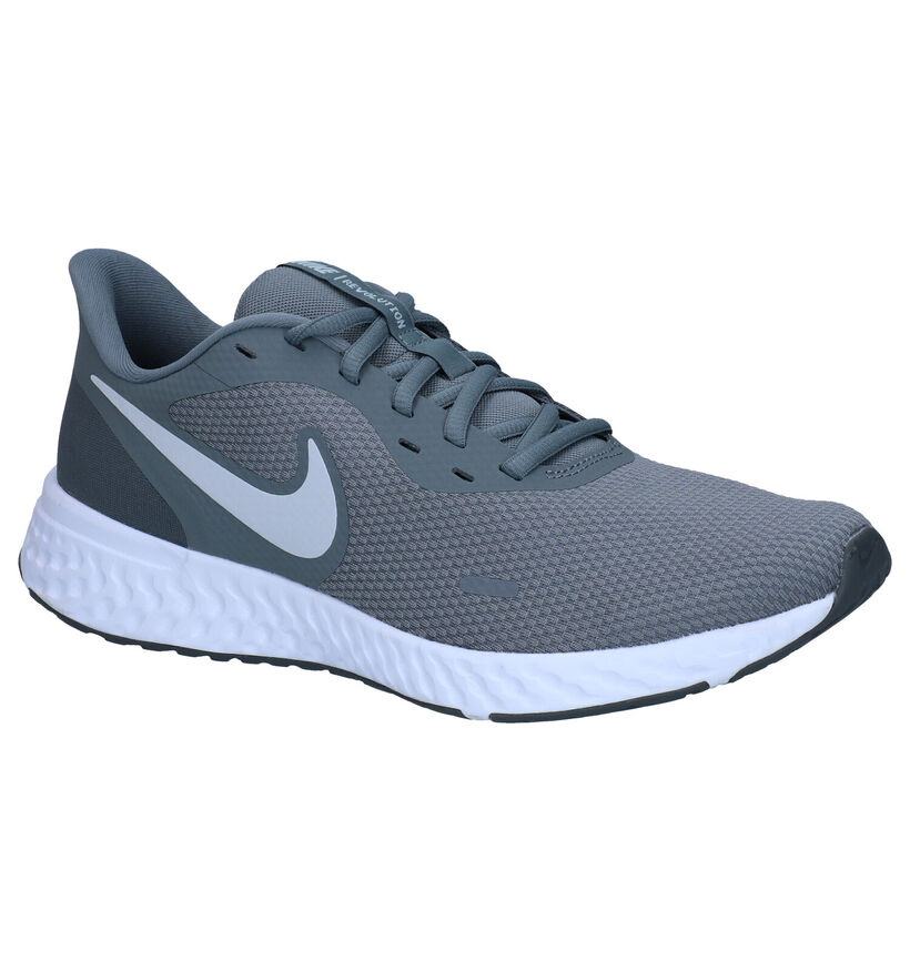 Nike Revolution 5 Baskets en Gris en synthétique (290988)