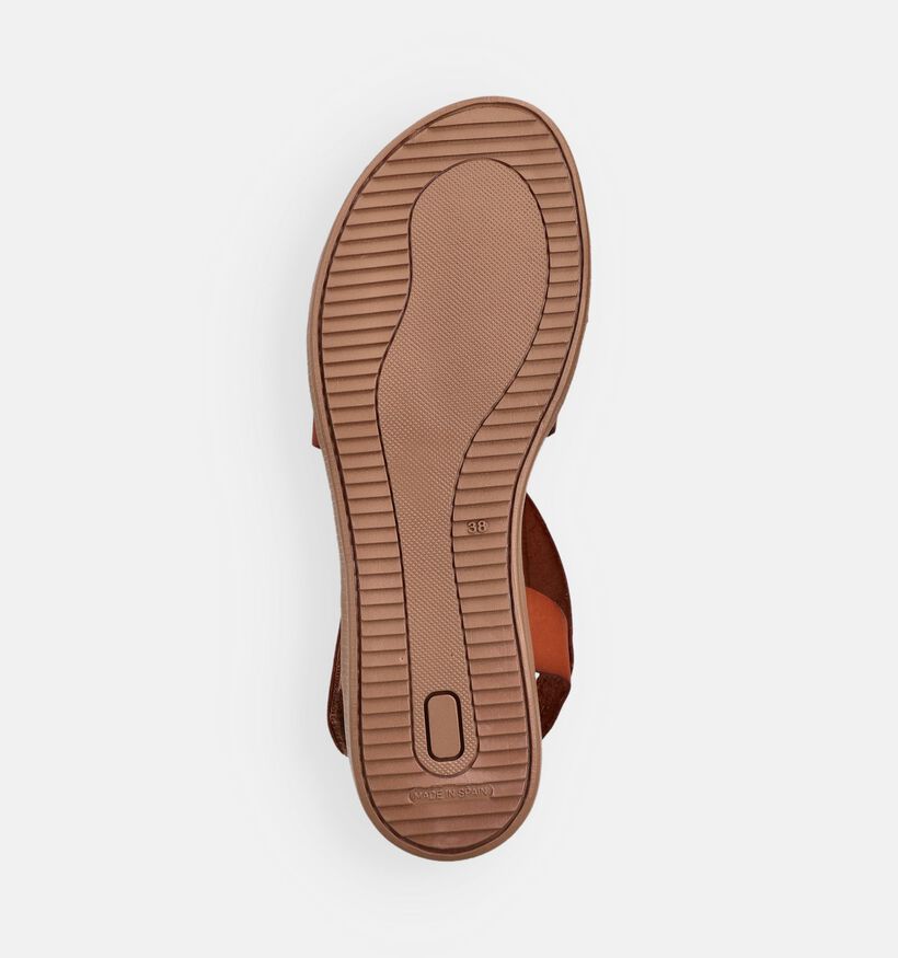 Hee Cognac Sandalen voor dames (372490)